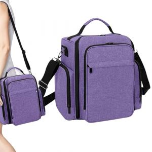 brooksnaji Organisateur de vernis &agrave; ongles, &eacute;tui pour vernis &agrave; ongles | Sac &agrave; ongles Rangement pour vernis &agrave; ongles - Sac de voyage pour vernis &agrave; ongles, organisateur de rangement Portable pour vernis (winzuasl, neuf)