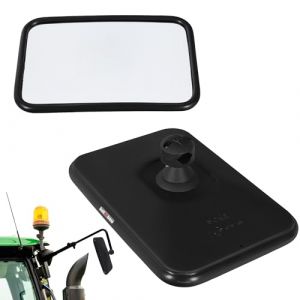 KOTARBAU® Miroir De Tracteur Universel 31x20,5 cm En PVC 1 Pièce | Rétroviseur Tracteur Agricole | Miroir Pour Machines Agricoles | Miroir Réglable Tracteur (KOTARBAU, neuf)