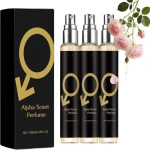 Eau De Alpha Touch Cologne Homme,Alpha Touch Cologne Pour Hommes,Alphas Pheromone Parfum Homme,Solivo Phéromone Parfum,Ecdf Parfume Phéromones Pour Attirer Les Femmes,Parfums Pheromone Hommes (3PC) (FEIBAO&-Wu, neuf)