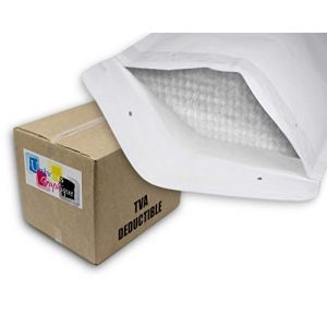 UG-ECO-F6 20 Enveloppes à Bulles d'air Pochettes Bulle, taille F F6 F/6 int. 220 x 340 mm Pour A4, Enveloppe Bulle, enveloppe Matelassées d’Expédition, Pochette Protection d’Envoi (solutions-imprimerie, neuf)