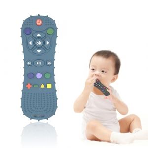 ZXUPOI Anneau Dentition Bebe,Jouet Bebe 3 Mois 6 Mois 9 Mois 1 An, Grignoteuse Bébé Cadeau Naissance Garcon Cadeau Naissance Tetine Grignoteuse Bebe Garcon Fille (zhaoxuandeouzhoudianpu, neuf)