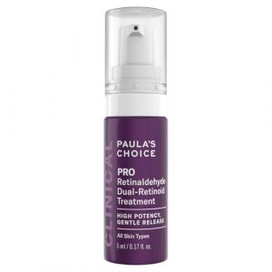 Paula's Choice CLINICAL Pro Traitement R&eacute;tinald&eacute;hyde Duo -Anti &Acirc;ge S&eacute;rum Visage - Am&eacute;liore la nettet&eacute; du tein - Att&eacute;nue les Signes de l'&acirc;ge - avec R&eacute;tinal & Adapinoid - Tous Types de Peaux - 5 ml (Paula's Choice Europe, neuf)