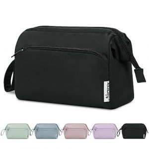 Narwey Grande Trousse de Toilette Voyage Trousse de Maquillage Femme Sac Cosm&eacute;tique Organisateur Trousse Toilette Homme (Noir) (Narwey FR, neuf)