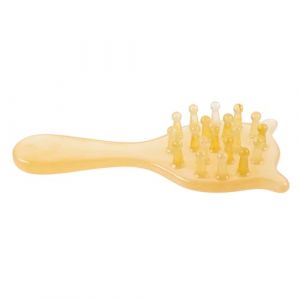 Healeved Brosse De Massage Pour Cuir Chevelu En Résine De Taureau Peigne De Massage Pour Hommes (Accompany JY, neuf)