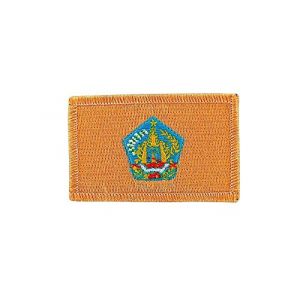 Akacha Patch ecusson brod&eacute; Drapeau Backpack Bali indonesie thermocollant (Akachafactory, neuf)