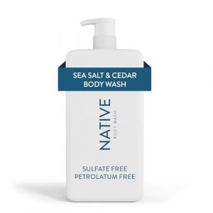 Native Sea Salt & Cedar Body Wash (1000 ml) (Front Row EU, neuf)