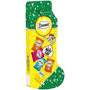 Dreamies Friandises de No&euml;l pour chat 130 g (Spellbound England, neuf)