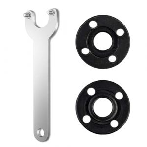 COYUN Lot de 3 clé pour meuleuse 125 mm clé meuleuse avec bride de meuleuse d'angle,clé à meuleuse clé pour disqueuse cle meuleuse universelle Compatible avec les meuleuses d'angle de 125 mm (HLWA RETAILS LTD UKSTORE, neuf)