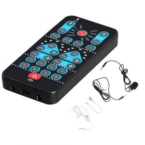 Changeur de Voix Portable, Carte Son Portable,Changeur de Son Multifonctionnel avec 8 Effets sonores Fixes - changeur de Voix Externe, déguiseur de Voix Plug and Play pour la Diffusion en Direct (Yuyuxian, neuf)