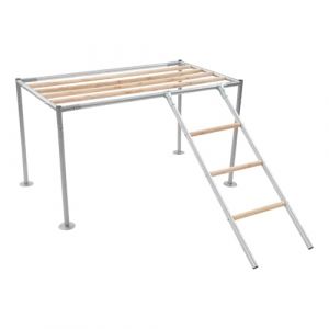 &Eacute;chafaudage pour poules, perchoir, tour d'escalade pour poules, perchoir, &eacute;chelle, perchoir, jouet pour aire de jeux, accessoires pour poules (Mianmiayu, neuf)