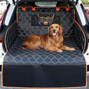 KYG Housse de Protection Couverture de Coffre Imperméable Protection Coffre Voiture avec Protection de Pare-Chocs Longue Protege Coffre Voiture Chien pour Break Résistant Aux Rayures 215x110cm (NORBERTSAN Kft., neuf)