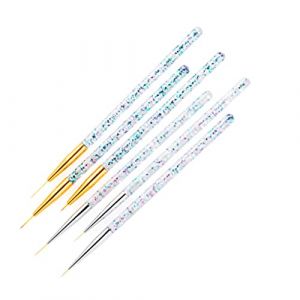 Beaupretty 6 Pièces Ensemble De Stylos à Colorier Conception D'ongles Pinceau Fin Pour Nail Art Pour L'art Des Ongles Trousse Peinture Outil Bâtons D'ongles Manucure Pour Les Ongles Clou (lorianca, neuf)