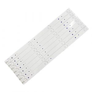 RTRCAGAKM Bande de rétroéclairage LED for HISENSE 43H7C 43H7C2 H43N5300 43CU6100 Compatible avec Sharp LC-43N6100U LC-43N610CU LC-43N4000M LC-43N4000U LC-43P7000U (yangchengchaoyuanshangmaoyouxiangongsi, neuf)