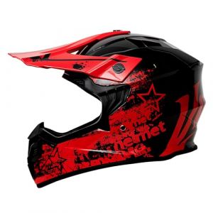 Casque Moto Enfant ECE Homologu&eacute;, Jeunesse Casques De Moto, Casque De Motocross Int&eacute;gral, Casque Cycliste pour Enfants, Casques Moto De Cross Enfants Quad Bike AVT MX V&eacute;lo De Montagne(XL) (dabenzi, neuf)