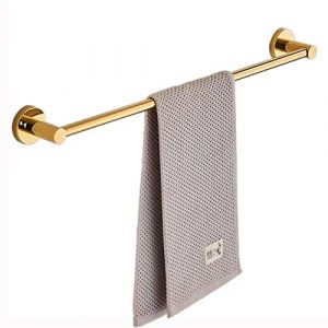 Barre porte-serviettes unique 30 cm ~ 80 cm Porte-serviettes en diff&eacute;rentes tailles pour salle de bain cuisine porte-torchon barre de serviette avec finition chrom&eacute;e cuivre dor&eacute; (taille : 60 cm) mode (fmgyt, neuf)