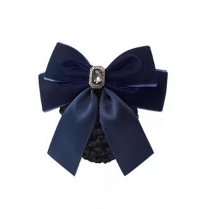 Pinces à cheveux papillon, filet de protection for chignon for femmes, filet à cheveux for infirmière, agent de bord, banque, plaque à cheveux, filet à cheveux, nœud en velours, accessoires for cheveu (YHDXTTKU, neuf)