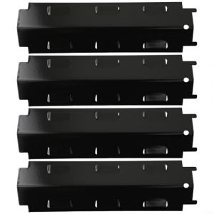 Lot de 4 tentes chauffantes en acier inoxydable pour barbecue au gaz Charbroil, protège les brûleurs et améliore les aliments (2 pièces) (juxianstore, neuf)