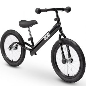 Bixe V&eacute;lo d'&Eacute;quilibre en Aluminium pour Enfants - Draisienne 16 Pouces Velo sans Pedale Entra&icirc;nement Sportif - V&eacute;lo Enfants de 5 6 7 8 et 9 Ans Draisienne sans Frein - Noir (SX-Commerce, neuf)