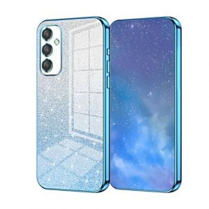 UPLAI Coque pour Samsung Galaxy A05s 4G, Tr&egrave;s Mince Antichoc Housse avec Carte de Brillant D&eacute;grad&eacute;es et Bords Galvanis&eacute;s, Prime Souple TPU Silicone &Eacute;l&eacute;gane &Eacute;tui.Bleu (UPINLY, neuf)