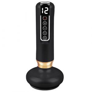 Appareil de massage cellulite, électrique, anti-cellulite, réglable, 12 vitesses, anti-cellulite, pour le dos, la taille, le ventre, les bras, les jambes, les fesses (gris) (HSXBTP, neuf)