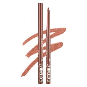 Eyeliner Waterproof Bronze Cr&egrave;me Crayon eyeliner avec finition m&eacute;tallique, durable et r&eacute;sistant aux taches, crayon rotatif mat, crayon &agrave; paupi&egrave;res marron paillet&eacute;, crayon de maquillage des yeux tr&egrave;s (ShiJiaZhuangWangYuYuanShangMaoYouXianGongSi, neuf)