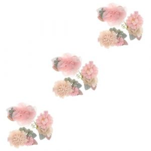 BESTonZON 9pièces Barrettes à Cheveux Pour Fille Accessoires Floraux Avec Parfaits Pour Et Photos Garçon Fille (Lanege, neuf)