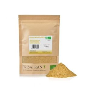 FRISAFRAN | Graines de lin doré moulues Bio 500g | Farine de Lin | Superaliment | Lin Doré | Graines de lin brun | Acides gras | Source naturelle de fibres | Oméga 3 | 100% végétalien | Sans gluten (FRISAFRAN, neuf)