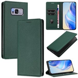 xinyunew Coque pour Samsung Galaxy S8 Plus, RFID Blocage Portefeuille Etui &agrave; Rabat, Housse en Cuir PU pour Samsung Galaxy S8 Plus, Vert (xinyunew, neuf)