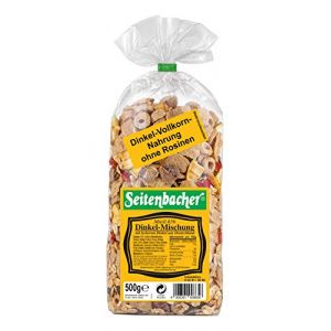 Seitenbacher Muesli &Eacute;peautre I Grains entiers I Sans bl&eacute; I (1 x 500 g) (NaWa GmbH - produits alimentaires naturels, neuf)