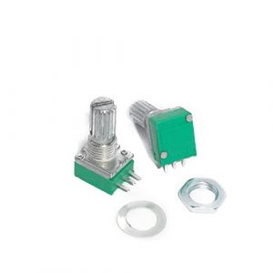 Potentiomètre rotatif, potentiomètre linéaire à bouton, 10 potentiomètres scellés B10K B100K B5K B20K B50K B500K ? Amplificateur audio à 3 broches de 15 mm avec potentiomètre rotatif d'étanchéité (tai (SWHBXH, neuf)