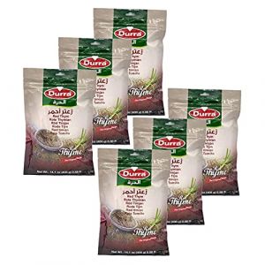 Lot 6x Zaatar Rouge - Durra - sachet 400g (best deal epicerie, neuf)