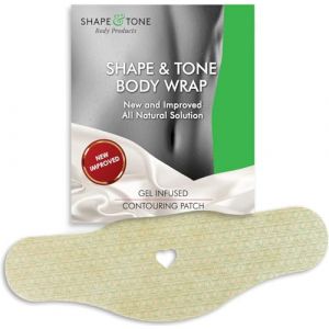 Body Wrap par Shape and Tone – Applicateur cutané hydratant et sculptant pour ventre, bras et jambes (5 enveloppements) (BERGHOUZ, neuf)