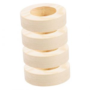 DECORNIJIA 4pi&egrave;ces &Eacute;tui De Transport Pour Huiles Essentielles Bo&icirc;te De Rangement Pour Bouteilles Bo&icirc;te &agrave; Huiles Essentielles Contenants Pour Plateau Pour Organiseur De Bouteilles (ZhiLight, neuf)