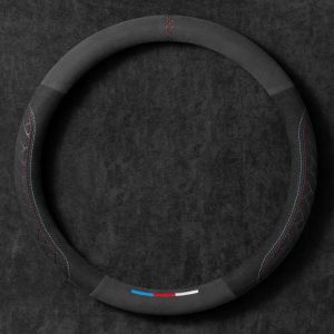 Couvre Volant Voiture en Cuir Protege pour VW Golf 5 6 7 8 GTE GTI GTD，Volant Housse de Volant Antidérapant Cache Volant Voiture Protection Volant (QingDaoDongLaiFangShuiBaoWenGongChengYouXianGongSi, neuf)