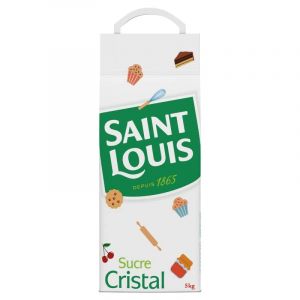 SAINT LOUIS - Sucre Cristal Sac De 5 Kg - le Lot De 2 (Franc shopping, neuf)