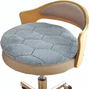 Coussin/Galette de Chaise Ronde 40cm/35cm/30cm/45cm Antidérapants Coussin de Siège Rond Exterieur/Intérieur Coussin D'assise Rond Jardin, Cuisine, Bureau, Salle à Manger(H11,Diameter 35cm) (POSTTER SHOP, neuf)