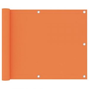 vidaXL Ecran de Balcon Brise-Vue Brise-Vent de Jardin Ecran de Protection Ecran d'Intimité Confidentialité Extérieur Orange 75x300 cm Tissu Oxford (vidaXL FR, neuf)
