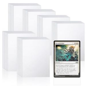 xuefenfei 300 Pièces Sleeves Protege Carte, 66 x 91mm, Transparentes Protège Cartes pour Pokémon, Yugioh, TCG, K-Pop, MTG, Mini Photo (Naxue, neuf)