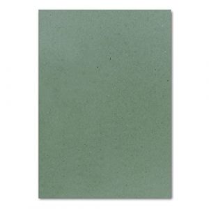 50x A5 Papier - couleur: vert eucalytus (papier recycl&eacute;) - 148 x 210 mm - 120 g/m&sup2; - Papier &agrave; lettres, papier de bricolage, papier d'argile - FarbenFroh by GUSTAV NEUSER (GUSTAV NEUSER GmbH, neuf)