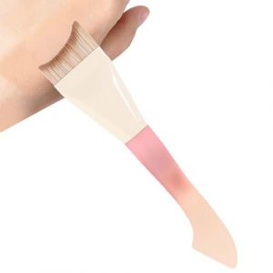 Holdes Pinceau à fond de teint liquide | Applicateur de tête inclinée | Pinceau pour estomper le fond de teint du visage, pour correcteur de teint du visage, femmes, filles, maison, voyage, fête (azurely, neuf)