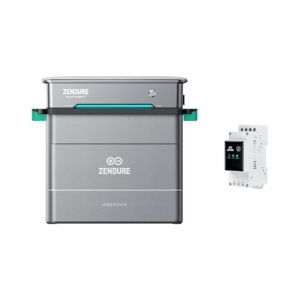 Zendure Solarflow Hyper 2000 avec AB2000X 1920Wh, ZD3CT, Centrale Électrique de Balcon avec Entrée Solaire 1800W, Charge AC Bidirectionnelle 1200W (Zendure_Europe, neuf)