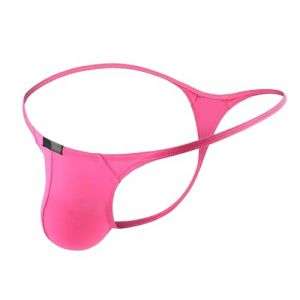 Slip String Trompe Elephant,Calecon Cuir Tenue Saint Valentin Homme sous Vetement Homme Slip Personnalise Culotte Tenue Sexy Homme &eacute;rotique Hot Pantalon Elephant Men Sexy Underwear (IHUAE, neuf)