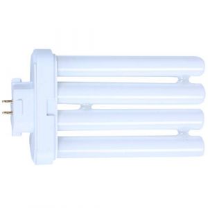 Phyachelo 220V 27W 4 Rang&eacute;Es de Broches 6500K Double-H Quad Tube Compact Fluorescent Lamp Light Bulb (BaiRunTongBaiHuoYouXianGongSi, neuf)