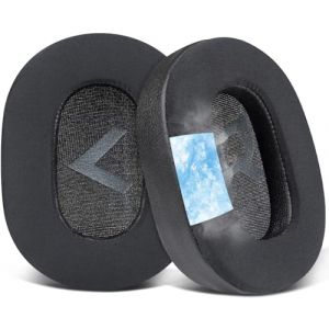 SOULWIT Gel de Refroidissement Mousse Coussin Coussinets pour Plantronics(Poly) Backbeat Go810(Go 810) Casque, Coussinets avec Tissu en Soie Glacée, Mousse d’Isolation Phonique Haute Densité (SoloWIT Store, neuf)