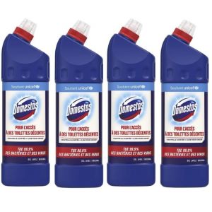 Domestos - Gel Javel Original 1L - Lot De 4 - Prix Du Lot - Livraison Rapide En France Métropolitaine Sous 3 Jours Ouverts (Maxi&Mini, neuf)