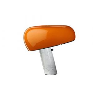 Flos Snoopy Touch Lampe &agrave; intensit&eacute; variable de table r&eacute;flecteur orange Achille Castiglioni & Pier Giacomo (Architectural-Lighting, neuf)