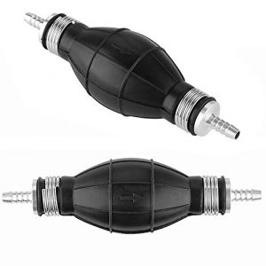Lot de 2 pompes de transvasement manuel de 6 mm - Petit d&eacute;bit Pompe manuelle Pompe d'aspiration universelle pour essence, eau, huile, liquide Pompe &agrave; carburant pour voiture, jardin, bateau, tondeuse (fuxunamz, neuf)