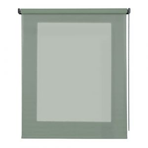 Store Enrouleur translucide Deco, Store Enrouleur décoratif Deco à l'aspect Textile, Store Transparent Moderne, pour Les fenêtres et Les Portes, jusqu'à 200 cm de Large! | Deco Vert, 180 cm x 250 cm (STORESDECO, neuf)