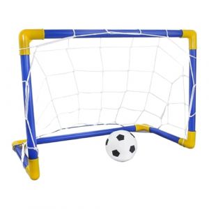 Buts De Football pour Enfant, Mini Cage De Foot Junior, Cage Et Mini But De Football Ensemble Jeux De Plein Air Et Sport Set, Petit But De Footballs Pliable, Kit Entrainement Footballs pour Enfant (flowwer, neuf)