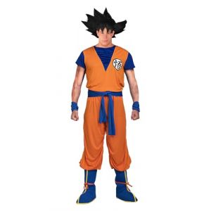 Funidelia D&eacute;guisement Officiel de Goku Dragon Ball pour Homme, Tenue de Super Saiyan pour Adulte Dragon Ball, D&eacute;guisements pour Carnaval, Halloween & EVJF/EVG &ndash; Taille M (Funidelia FR-BE-LU, neuf)